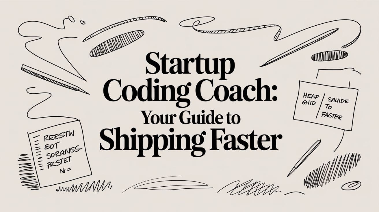 Startup Coding Coach: Your Guide to Shipping Faster