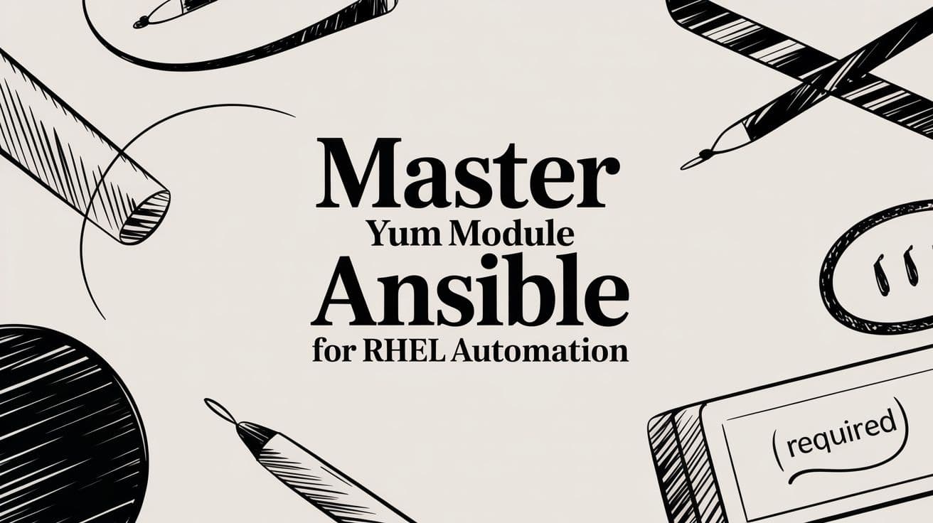 Master Yum Module Ansible for RHEL Automation