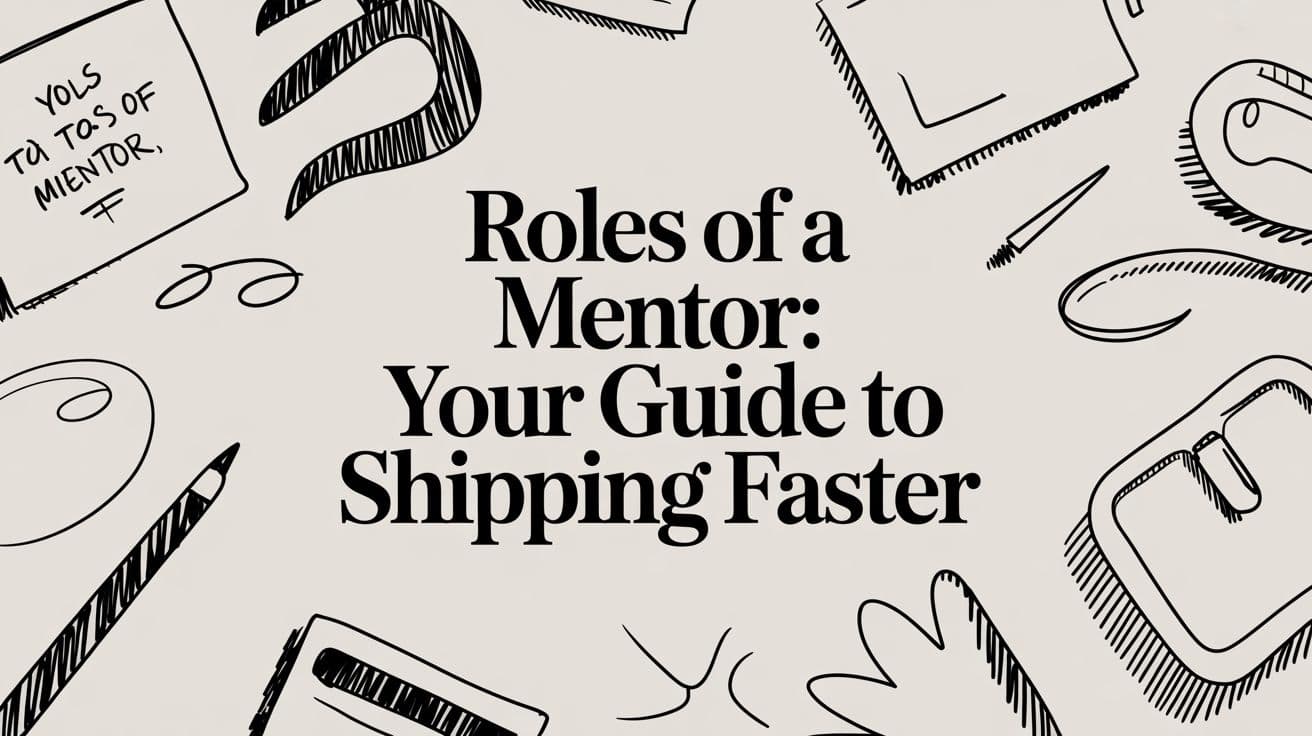 Roles of a Mentor: Your Guide to Shipping Faster