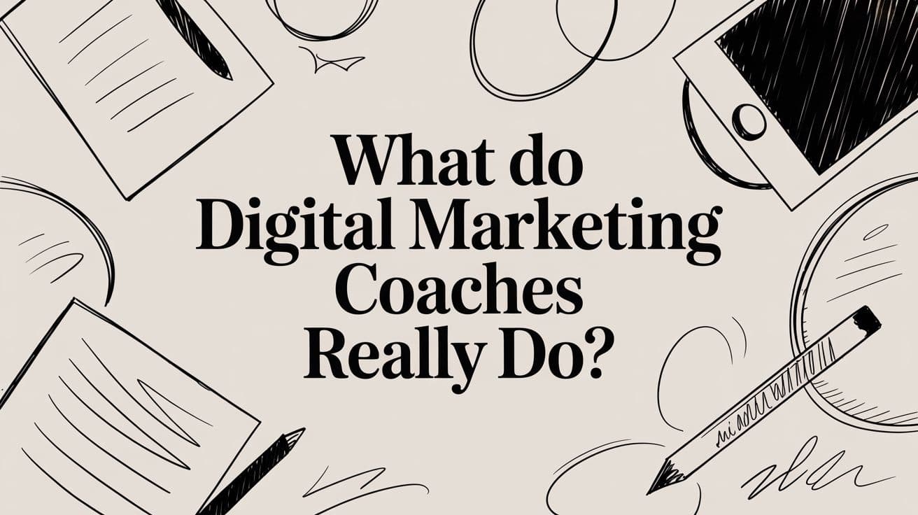 What Do Digital Marketing Coaches Really Do?