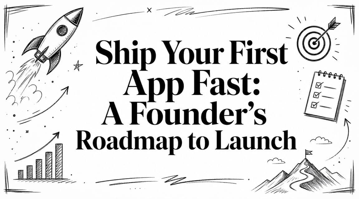 Ship Your First App Fast: A Founder's Roadmap to Launch