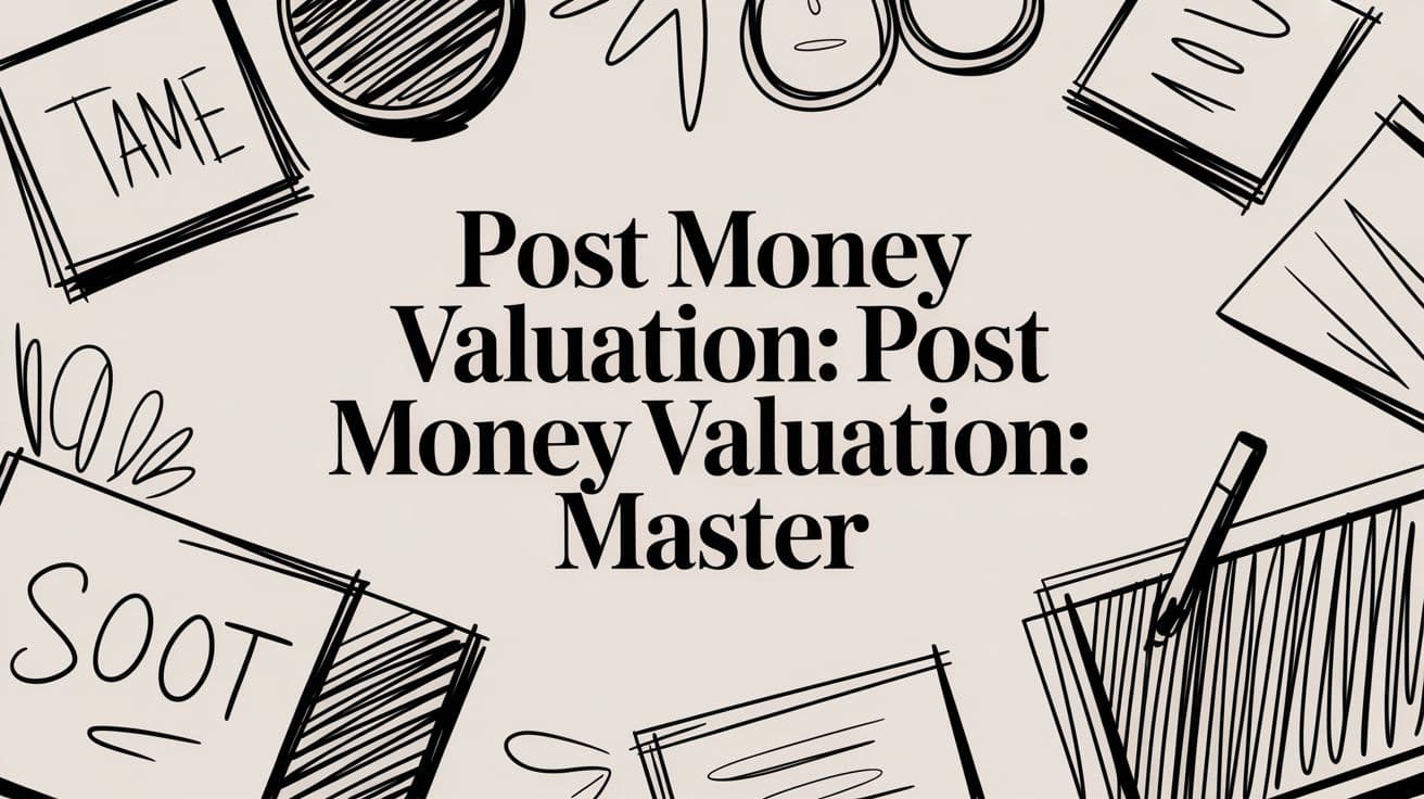 Post Money Valuation: Post Money Valuation: Master