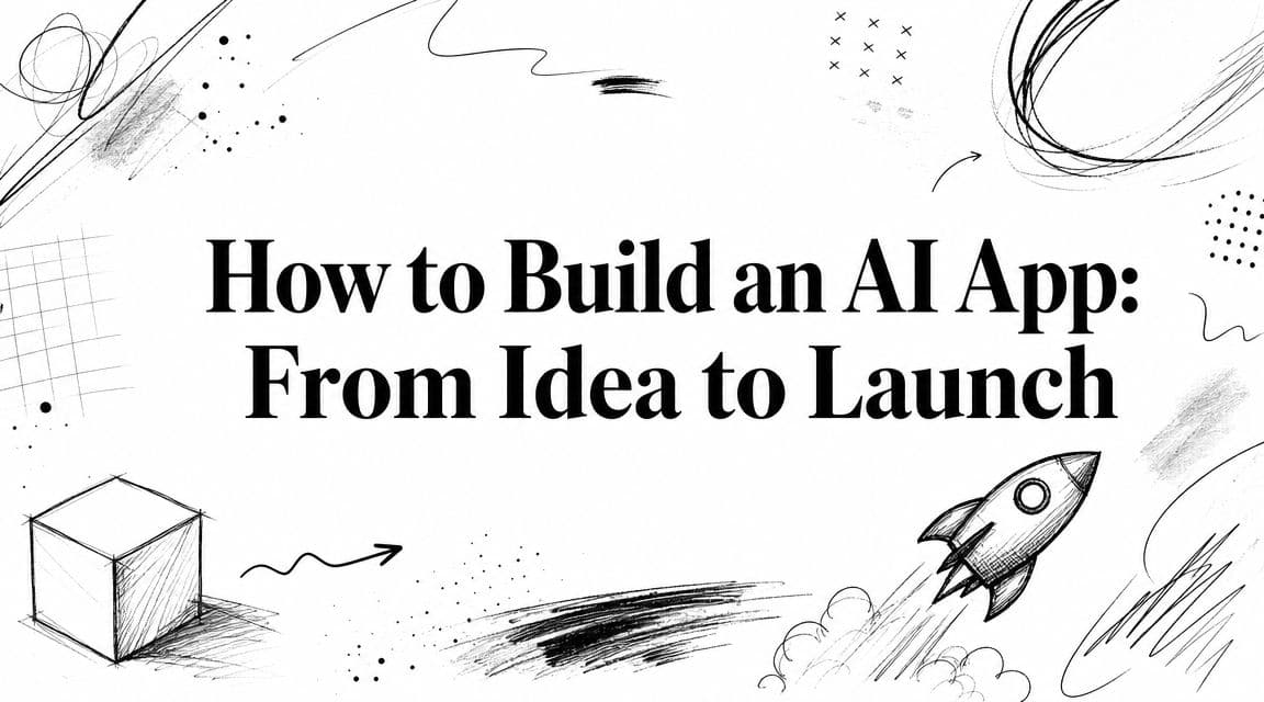 How to Build an AI App: From Idea to Launch