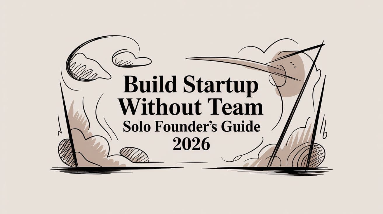 Build Startup Without Team: Solo Founder's Guide 2026