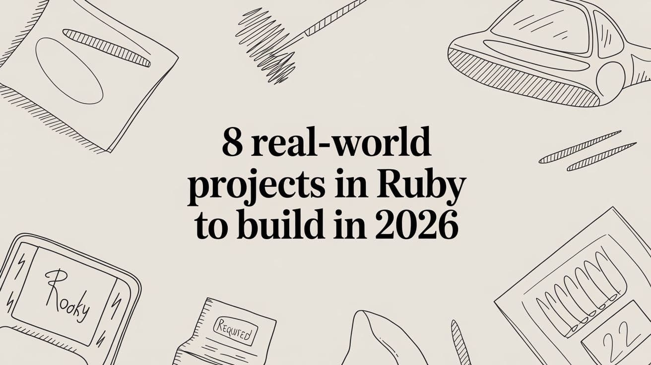 8 Real-World Projects in Ruby to Build in 2026