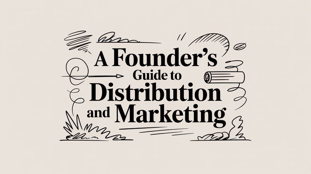 A Founder's Guide to Distribution and Marketing