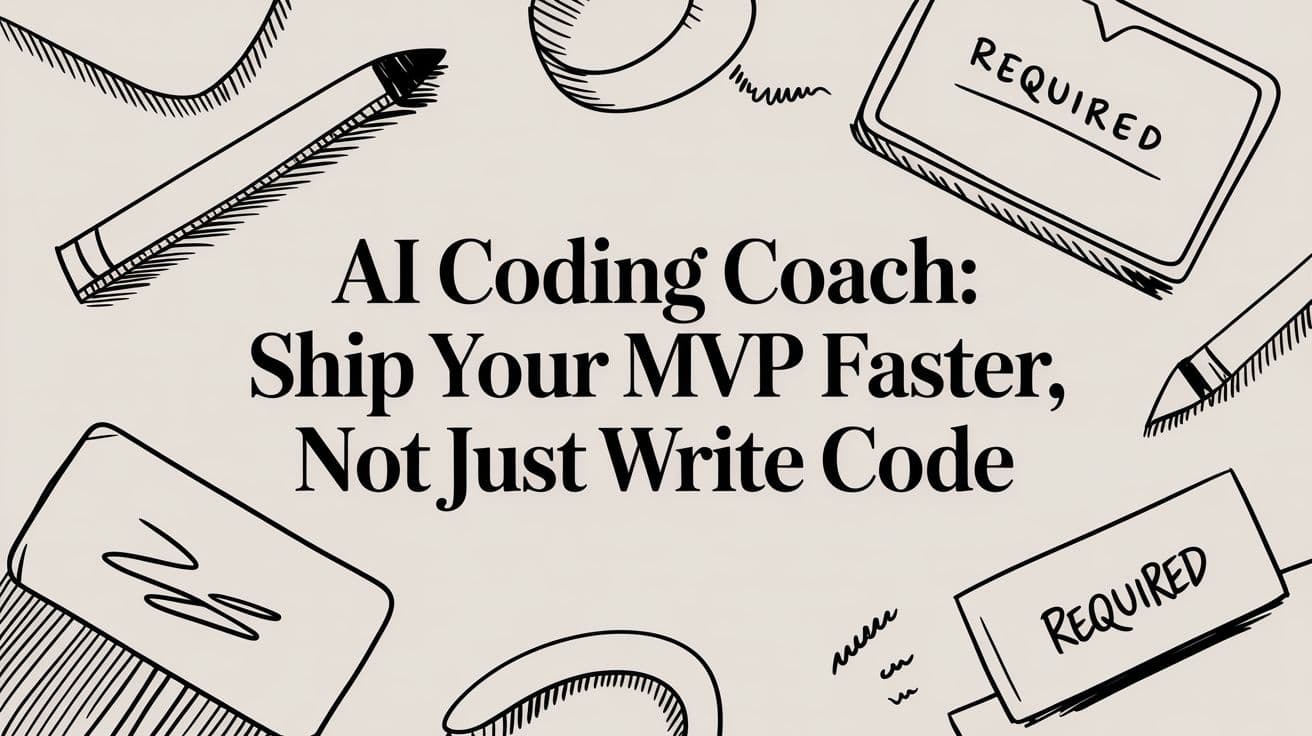 AI Coding Coach: Ship Your MVP Faster, Not Just Write Code
