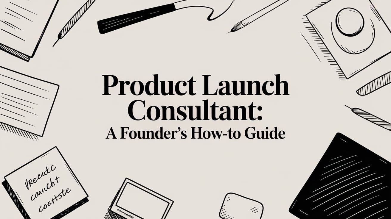 Product Launch Consultant: A Founder's How-To Guide