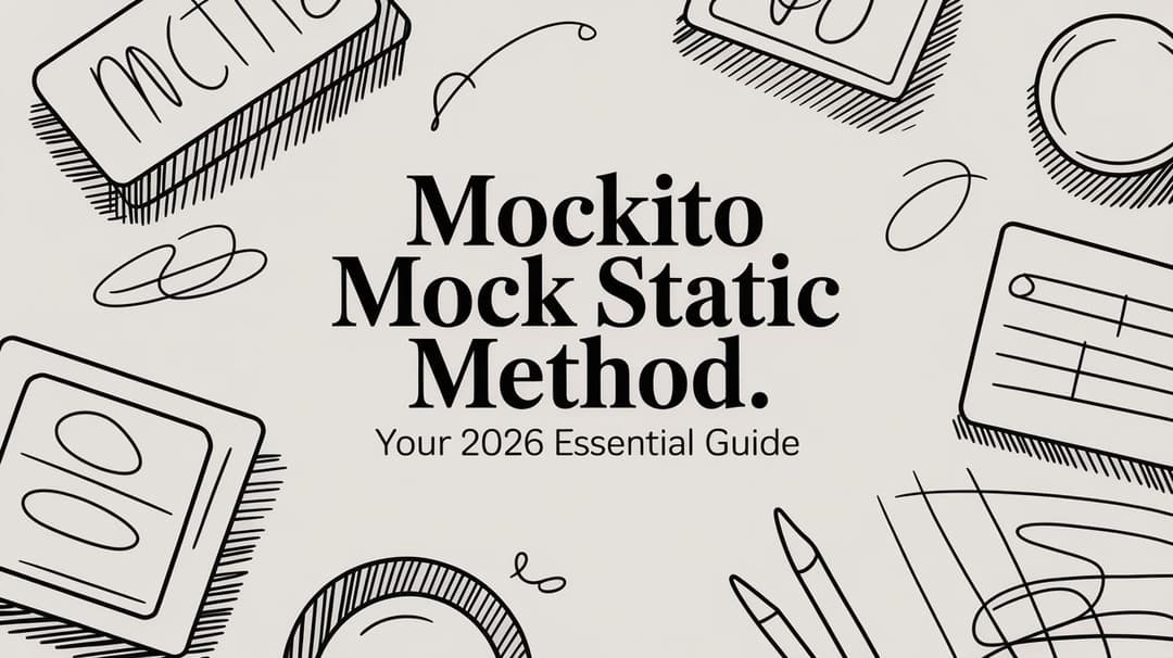 Mockito Mock Static Method: Your 2026 Essential Guide | Jean-Baptiste Bolh